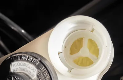 Brake fluid flush at Fangio Auto