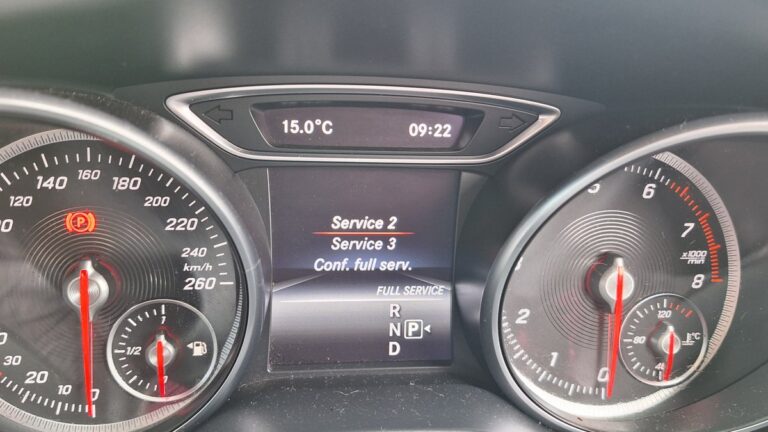 Dashboard Shows “Service A2” on Your Mercedes? Here’s What It Means