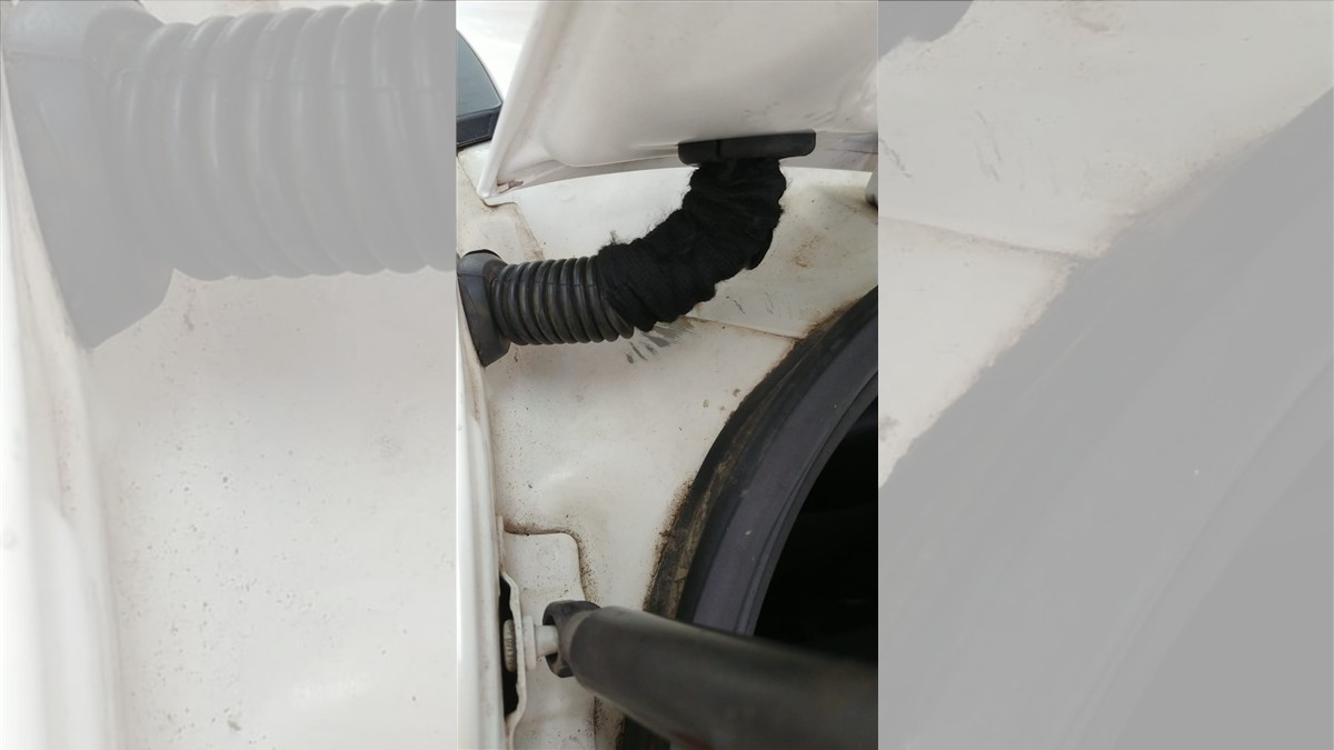 Repaired boot lock wiring loom re-sleeved in fabric harness tape by Fangio Auto Hermanus