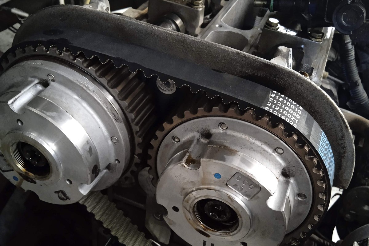 Cambelt Ford Figo inspection at Fangio Auto workshop