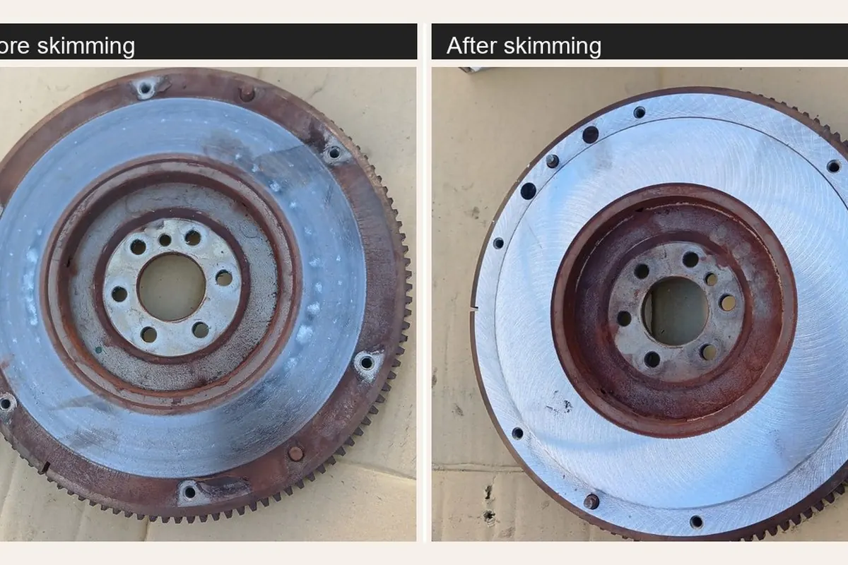 before and after flywheel skimming for clutch and brakes near me Randburg
