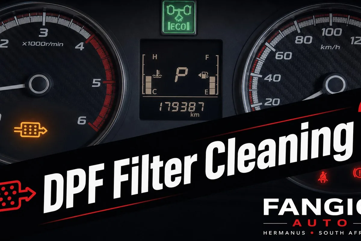 dpf filter cleaning near me at Fangio Auto Hermanus