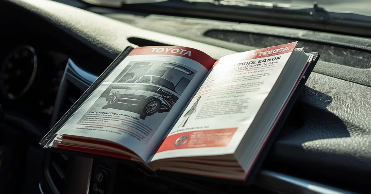 toyota service book